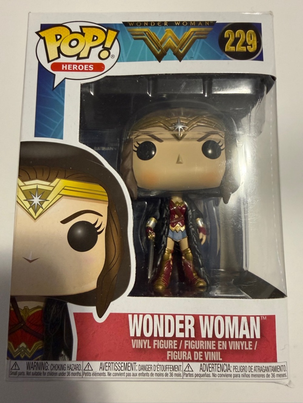 Funko Pop! Heroes Wonder Woman #229 (Cloak) – DC Vinyl Figure